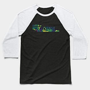 Woollyverse Logo Paint 4 Baseball T-Shirt